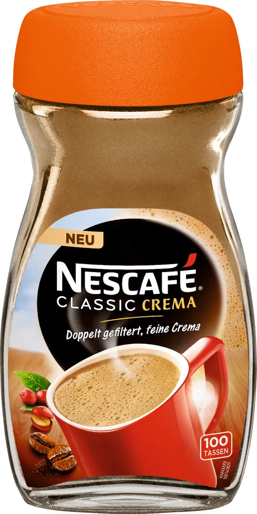 Nescafé® Nescafé Classic Crema | Löslicher Kaffee | 200g 1 Nescafé® Nescafé Classic Crema | Löslicher Kaffee | 200g