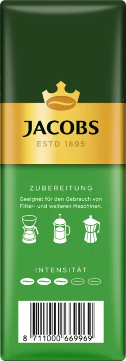 Jacobs Filterkaffee Auslese Klassisch | Gemahlen | 500g -Kaffee Verkäufe 4d607b8a1ec5f7ec3e7fce083e6f745e