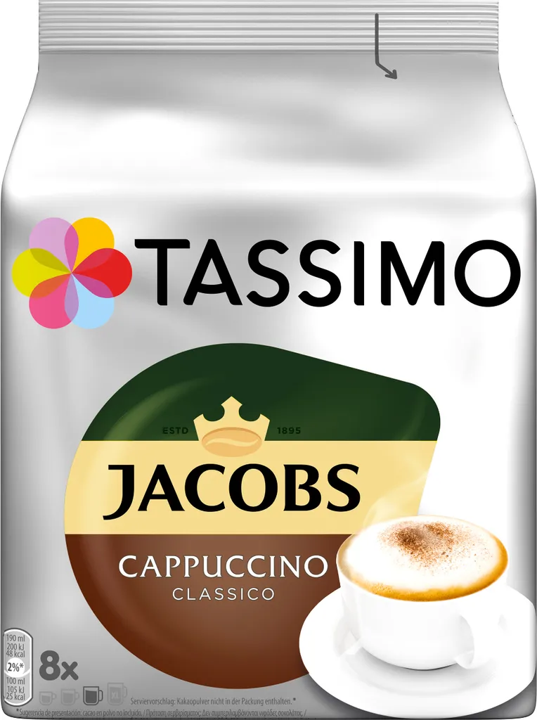 Tassimo Jacobs Cappuccino Classico (5 X 8 Getränke) 2 Tassimo Jacobs Cappuccino Classico (5 X 8 Getränke) – Bild 2