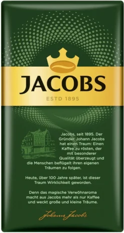 JACOBS Krönung Kräftig Filterkaffee 12 X 500 G Kaffee Gemahlen -Kaffee Verkäufe 4e0727e8f435176457d1c190a3bd8099