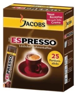 Jacobs Typ Espresso Sticks | Löslicher Kaffee | 25 Portionen 17 Jacobs Typ Espresso Sticks | Löslicher Kaffee | 25 Portionen -Kaffee Verkäufe 4feca1606d5d54166f130180113afcce
