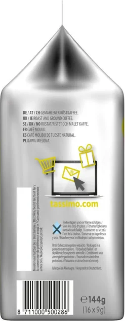 TASSIMO Kapseln 3x16 Jacobs Krönung XL + 3x16 Krönung Kräftig XL T Discs - Insgesamt 96 Getränke -Kaffee Verkäufe 517ef48da9fb2698cad74b149ddd3fbc