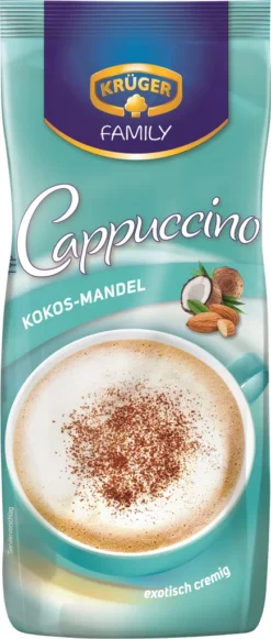 Krüger Family Cappuccino Kokos-Mandel | 500-g-Beutel