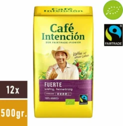 Café Intención Ecológico Fuerte | Fairtrade | Gemahlen | 500g -Kaffee Verkäufe 5716b460bbb6a22097643994ddb6d20f