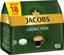 JACOBS Pads Crema Classic 270 Getränke - 15x18 Kaffeepads Senseo Kompatibel -Kaffee Verkäufe 5aa9f5ed68a31f5393c0354a07774f3b