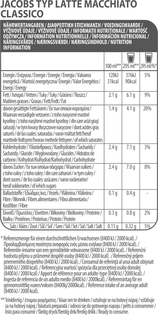 TASSIMO Jacobs Typ Latte Macchiato Classico T Discs Kapsel 5 X 8 Getränke) 6 TASSIMO Jacobs Typ Latte Macchiato Classico T Discs Kapsel 5 X 8 Getränke) – Bild 6