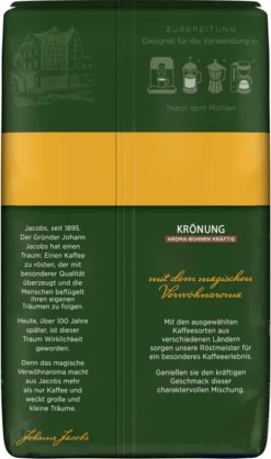 JACOBS Kaffeebohnen Krönung Aroma-Bohne Kräftig 6x500g Ganze Kaffee Bohnen -Kaffee Verkäufe 5d25bed580b926b726c8c80d85834161