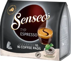 SENSEO Pads Typ Espresso Senseopads 160 Getränke Kaffeepads 10 SENSEO Pads Typ Espresso Senseopads 160 Getränke Kaffeepads -Kaffee Verkäufe 5f8094639e1aa24897cd1fe4bf5ae0d2