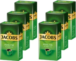 JACOBS Filterkaffee Auslese Klassisch 6 X 500 G Pulver-Kaffee Gemahlen Röstkaffee