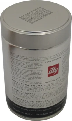 Illy Espresso Dunkle Röstung / Dark Roast | Gemahlen | 250g-Dose -Kaffee Verkäufe 6395d85ce0d3b574dc2c84131aae3757