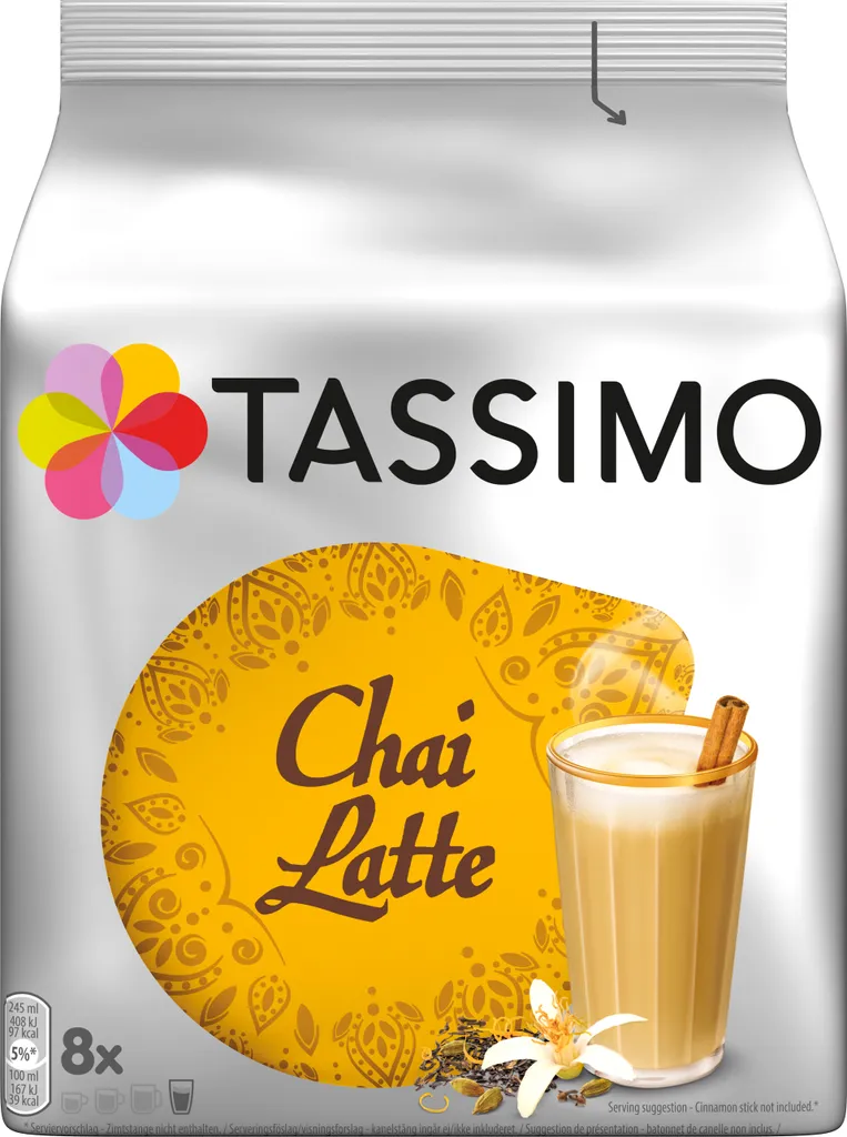 Tassimo Chai Latte | 8 T Discs 1 Tassimo Chai Latte | 8 T Discs