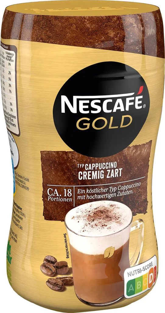 Nescafé® Nescafé Gold Typ Cappuccino Cremig Zart | 250g 7 Nescafé® Nescafé Gold Typ Cappuccino Cremig Zart | 250g – Bild 7