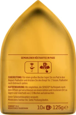 SENSEO Pads Guten Morgen XL Senseopads UTZ 5 X 10 Kaffeepads -Kaffee Verkäufe 67d6ec73f1c12eb5162570b4b3976144