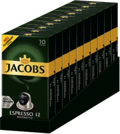 JACOBS Kapseln Espresso Ristretto 100 Nespresso Kompatible Kaffeekapseln -Kaffee Verkäufe 6ad8dda1680db8a388d521f2ddb544a0