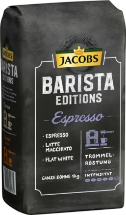 JACOBS Kaffeebohnen Barista Editions Espresso 2 X 1 Kg Espressobohnen Ganze Bohne -Kaffee Verkäufe 6c04e23a4d1d44891c7de4ef23af1eb0