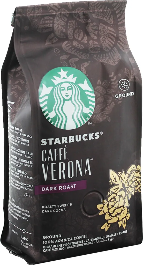 Nestlé® Starbucks Caffè Verona Kaffee, 2er Set, Dark Roast, Röstkaffee, Röstig Süß, Gemahlen, 2 X 200 G 3 Nestlé® Starbucks Caffè Verona Kaffee, 2er Set, Dark Roast, Röstkaffee, Röstig Süß, Gemahlen, 2 X 200 G – Bild 3