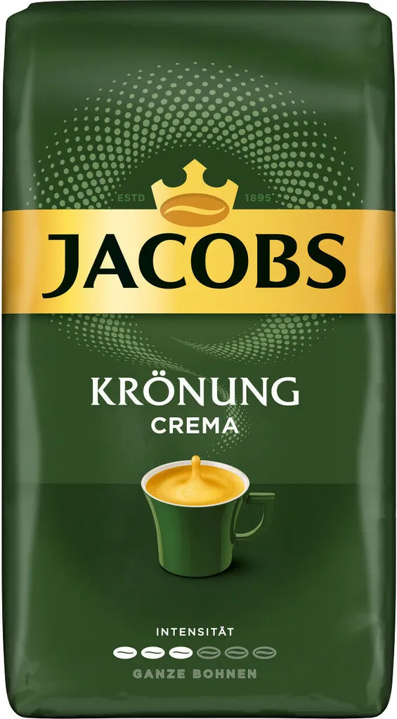 JACOBS Kaffeebohnen Krönung Crema 3 Kg Ganze Geröstete Bohnen + 1 Jacobs Barista Becher + 1 Dose 2 JACOBS Kaffeebohnen Krönung Crema 3 Kg Ganze Geröstete Bohnen + 1 Jacobs Barista Becher + 1 Dose – Bild 2
