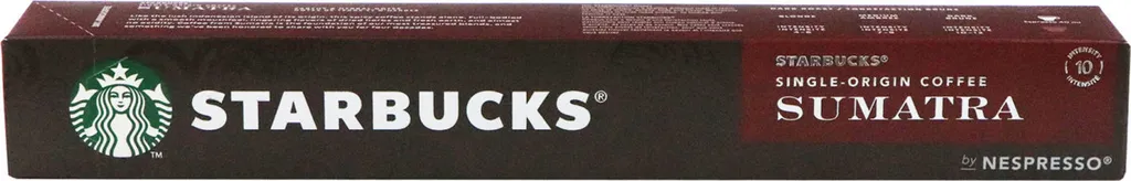 Starbucks® - Single-Origin Coffee Sumatra By Nespresso® Dark Roast - 10 Kapseln 1 Starbucks® - Single-Origin Coffee Sumatra By Nespresso® Dark Roast - 10 Kapseln