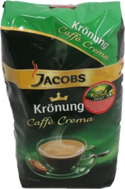 Jacobs Krönung Crema | Ganze Bohne | 1000g -Kaffee Verkäufe 753c8b2d451d71c47383b7307c4053ce