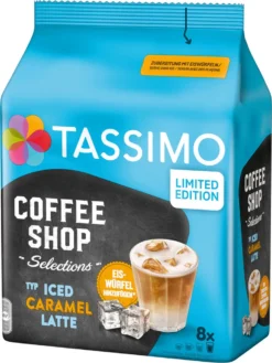 TASSIMO Kapseln Typ Iced Caramel Latte Coffee Shop Selections Discs 40 Getränke 11 TASSIMO Kapseln Typ Iced Caramel Latte Coffee Shop Selections Discs 40 Getränke -Kaffee Verkäufe 770c56e82e1edede81a3e4e294dcb6f1