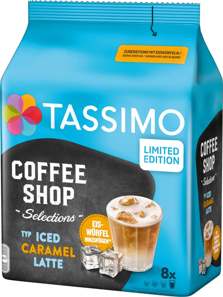 TASSIMO Kapseln Typ Iced Caramel Latte Coffee Shop Selections Discs 40 Getränke 4 TASSIMO Kapseln Typ Iced Caramel Latte Coffee Shop Selections Discs 40 Getränke – Bild 4