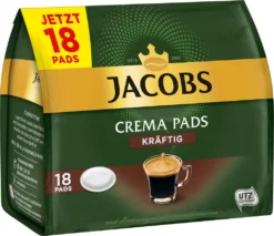 JACOBS Pads Crema Kräftig 5 X 18 Getränke - 90 Kaffeepads Senseo Kompatibel 9 JACOBS Pads Crema Kräftig 5 X 18 Getränke - 90 Kaffeepads Senseo Kompatibel -Kaffee Verkäufe 78f51340eb8aca376ced2bd91a02db71