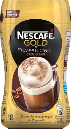 Nescafé® Nescafé Gold Typ Cappuccino Cremig Zart | 250g 16 Nescafé® Nescafé Gold Typ Cappuccino Cremig Zart | 250g -Kaffee Verkäufe 79ca332f5113a1c1d03f996b7a6ad538