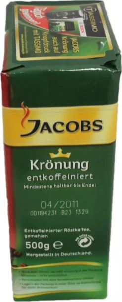 Jacobs Filterkaffee Krönung Entkoffeiniert | Gemahlen | 500g 23 Jacobs Filterkaffee Krönung Entkoffeiniert | Gemahlen | 500g -Kaffee Verkäufe 7a7de66b00bc72c67c21e3f5ce4182e9