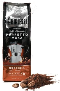 Bialetti Perfetto Moka Nocciola, Kaffee Gemahlen, Röstkaffee, Intensität 8, 250 G, 96080321 -Kaffee Verkäufe 7bdf1a37b008b3d95b13560321260c8f