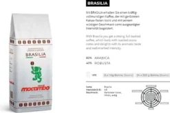 Mocambo Brasilia | Ganze Bohne | 1000g -Kaffee Verkäufe 7c7bb326f54e9be340327d6090a5c81f