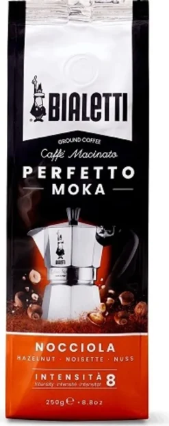 Bialetti Perfetto Moka Nocciola, Kaffee Gemahlen, Röstkaffee, Intensität 8, 250 G, 96080321 -Kaffee Verkäufe 7c816962197e20521299ff0479fa6b0e