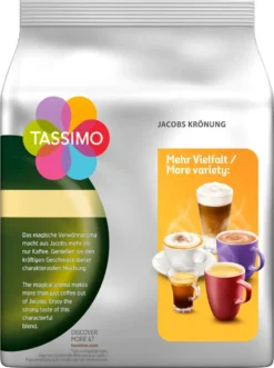 TASSIMO Kapseln 3x16 Jacobs Krönung XL + 3x16 Krönung Kräftig XL T Discs - Insgesamt 96 Getränke -Kaffee Verkäufe 7c9219826e7cc85c542d282e93974943