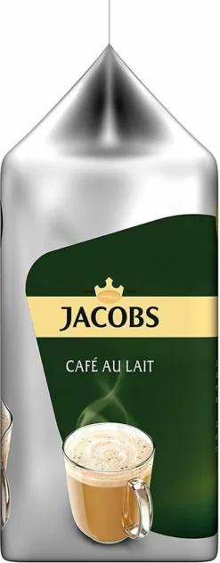 Tassimo Jacobs Café Au Lait 5er Pack, Kaffee, Kaffeekapsel, Milchkaffee Aus Gemahlenem Röstkaffee, 80 T-Discs / Portionen -Kaffee Verkäufe 7cfdde25f36457b3c9293283f367d512