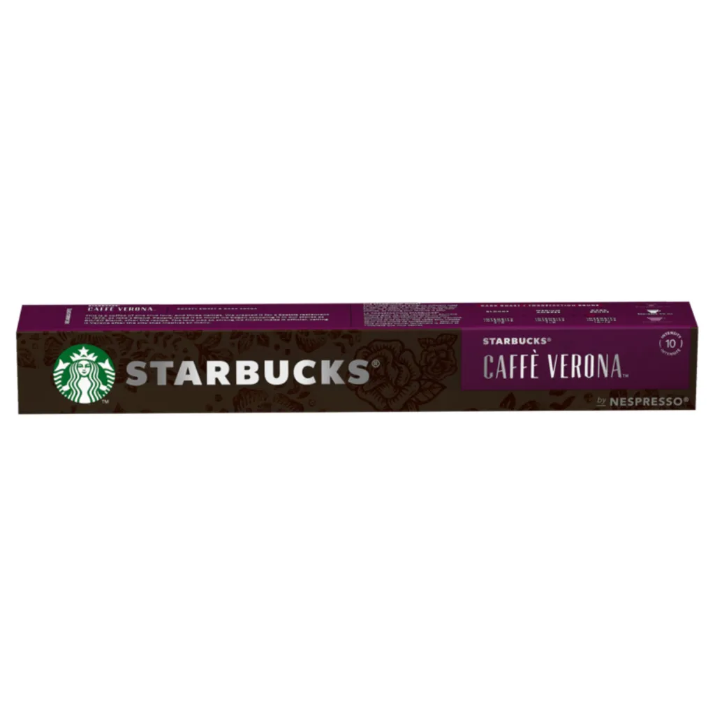 Nestlé® Starbucks Caffe Verona By Nespresso Kaffeekapseln Röstkaffee 55g, 10 Kapseln 1 Nestlé® Starbucks Caffe Verona By Nespresso Kaffeekapseln Röstkaffee 55g, 10 Kapseln