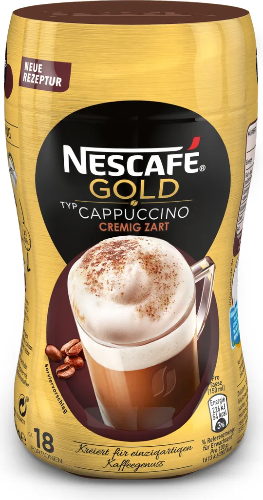 Nescafé® Nescafé Gold Typ Cappuccino Cremig Zart | 250g 1 Nescafé® Nescafé Gold Typ Cappuccino Cremig Zart | 250g
