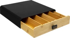 5five Simply Smart Aufbewahrungsbox Kaffe Kapsel Modern Metall Bambus Schwarz/braun 7,5cm X 33cm X 31cm 15 5five Simply Smart Aufbewahrungsbox Kaffe Kapsel Modern Metall Bambus Schwarz/braun 7,5cm X 33cm X 31cm -Kaffee Verkäufe 81b06d42c54f28d54d499b2f8f206ad9