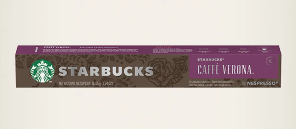 Nestlé® Starbucks Caffe Verona By Nespresso Kaffeekapseln Röstkaffee 55g, 10 Kapseln 4 Nestlé® Starbucks Caffe Verona By Nespresso Kaffeekapseln Röstkaffee 55g, 10 Kapseln – Bild 4