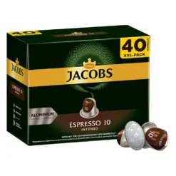 JACOBS Kapseln Espresso Intenso 5 X 40 Nespresso®* Kompatible Kaffeekapseln -Kaffee Verkäufe 8499d291f8b8702495416e9e69745b5e
