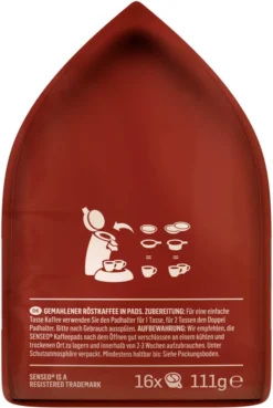 SENSEO Pads Italian Style Senseopads UTZ 80 Getränke Kaffeepads -Kaffee Verkäufe 84a00dca67027f44ac921a131d6e19c1