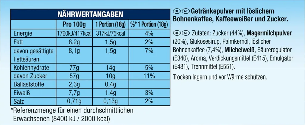 JACOBS Löskaffee 3in1 Typ Ice Coffee Löslicher Kaffee 12 X 10 Getränke Sticks 9 JACOBS Löskaffee 3in1 Typ Ice Coffee Löslicher Kaffee 12 X 10 Getränke Sticks – Bild 9