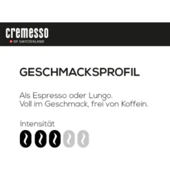 Cremesso Lungo Decaffeinato 16 Kapseln 7 Cremesso Lungo Decaffeinato 16 Kapseln -Kaffee Verkäufe 851922fc008d467154f58006453916a8