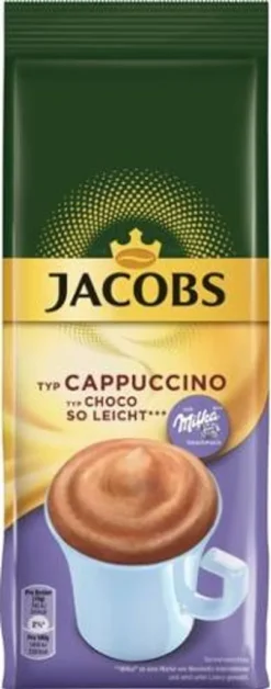 Jacobs Choco Cappuccino Kaffee So Leicht Nachfüllbeutel 400g -Kaffee Verkäufe 856ebe4f47597500f6dadb18aa216cac