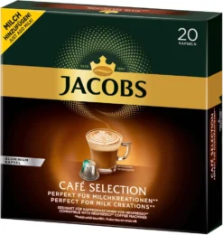 JACOBS Kapseln Café Selection 10 X 20 Nespresso®* Kompatible Kaffeekapseln -Kaffee Verkäufe 85cd3745ef9e6db4eb01bfeecdd1db6e