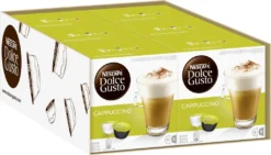 Nestlé® Nescafé Dolce Gusto Cappuccino, Milchkaffee, Kaffeekapsel, Kaffee, 96 Kapseln (48 Portionen)