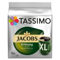 TASSIMO Jacobs Krönung XL 5er Pack Kaffee T Discs Kaffee Kapseln 5 X 16 Getränke -Kaffee Verkäufe 8994ff8459479d440ff8702b35815d29