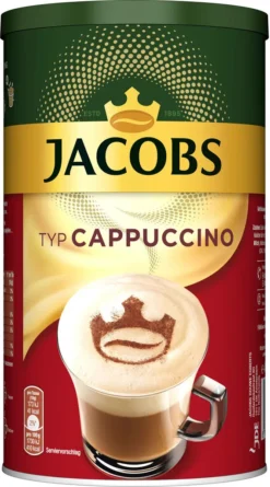 JACOBS Typ Cappuccino 6 X 400 G Dosen Feine Cremigkeit - Viel Schaum -Kaffee Verkäufe 89fdd10330880c7db53d1aca52a78a93