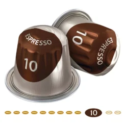 JACOBS Kapseln Espresso Intenso 5 X 40 Nespresso®* Kompatible Kaffeekapseln -Kaffee Verkäufe 90b86b85a78f8ef401c874404cf9bc9c