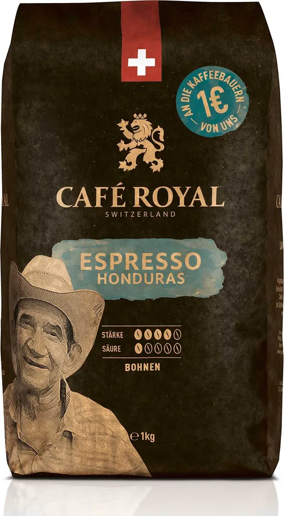 Café Royal Honduras Ganze Bohne Espresso 1kg 3 Café Royal Honduras Ganze Bohne Espresso 1kg – Bild 3