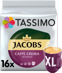 Tassimo Jacobs Caffè Crema Intenso XL | 16 T Discs, Kaffeekapseln -Kaffee Verkäufe 96508a4d628b3d841842c41a7c91da9c