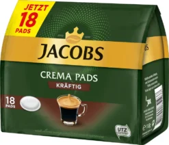 JACOBS Pads Crema Kräftig 5 X 18 Getränke - 90 Kaffeepads Senseo Kompatibel 10 JACOBS Pads Crema Kräftig 5 X 18 Getränke - 90 Kaffeepads Senseo Kompatibel -Kaffee Verkäufe 97a3367b3cd4ea54db52272b39582e03